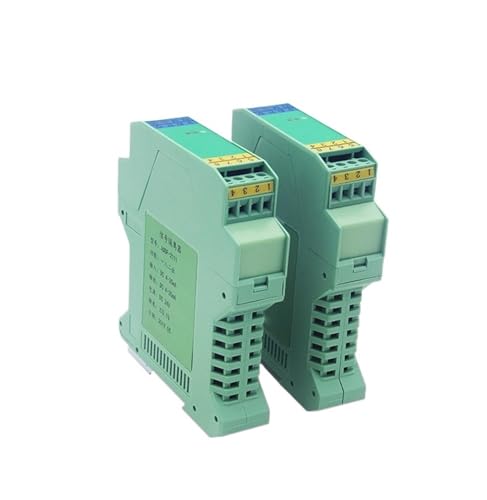 Isolateur de signal 4-20 mA rail DIN module conversion tension 24V