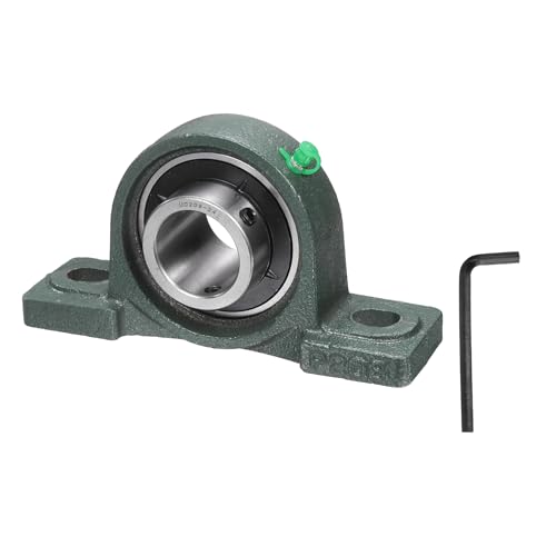 Roulement à billes ABEC3 UCP208-24 Quarkzman robuste en acier chromé
