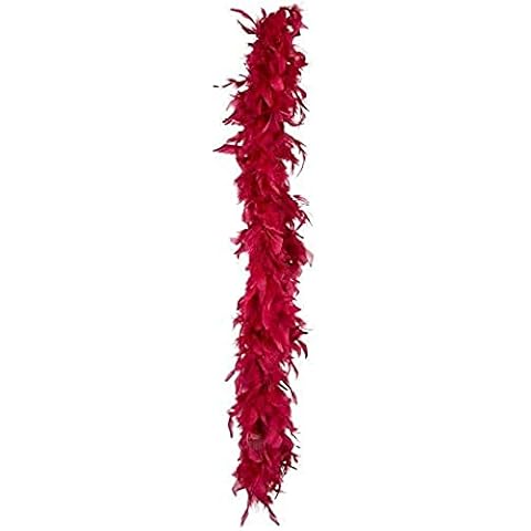 Boland 52698 Bordeaux Feather Boa, 180 cm Cover
