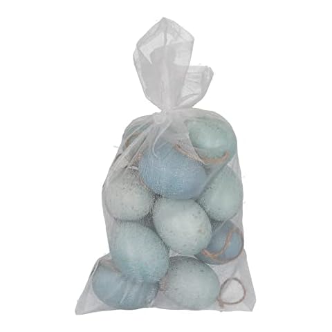 Gisela Graham Teal and Gold Easter Eggs Cover