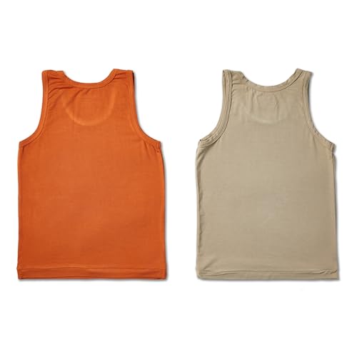 Comfy Plain Boys Tanktop (Pack of 2)2