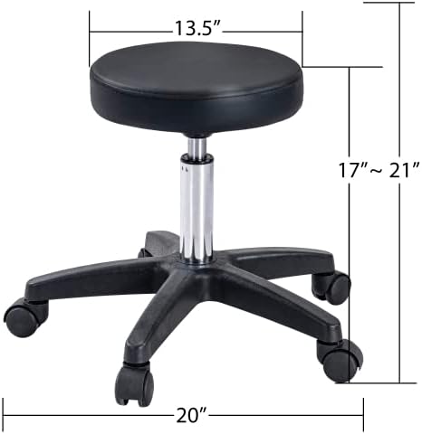 Miniatura 7 de Silla de tatuaje para salón de masajes con dos bandejas, cama esteticista con taburete hidráulico, equipo de belleza ajustable para peluquería, spa,