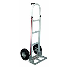 Magline HMK117UA4 شاحنة يد ألمنيوم ، مقبض حلقة مستقيمة ، عجلات هوائية ، سعة 500 رطل