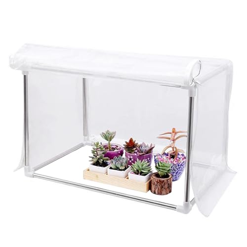 Mini Invernadero,Tienda para Plantas De 60 x 30 x 30 Centímetros,Invernadero de Patio - para Cultivo en Interior Mesa Balcón Jardín Ventana y Invierno