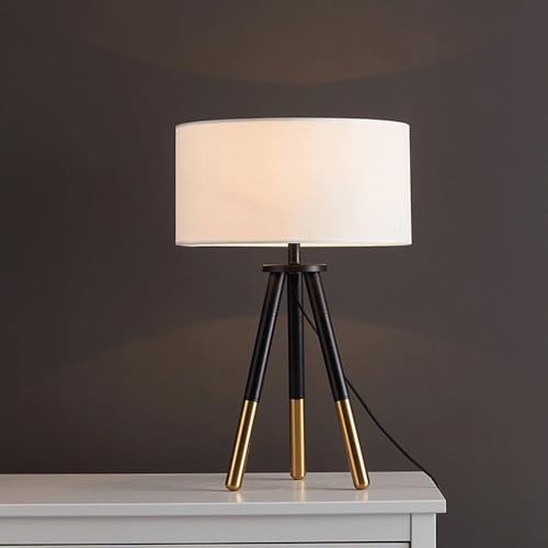 Lampe de Bureau en Tissu Diffusion Douce Éclairage Chevet