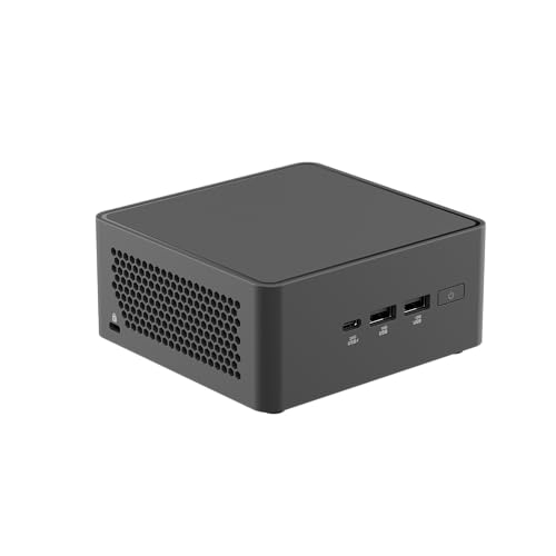 Image of ASUS NUC 15 Pro Tall Barebones Mini PC with Intel Series 2 Core Ultra 5 225H, up to 96GB DDR5 RAM, Dual Storage, Thunderbolt 4, Wi-Fi 7 & Bluetooth 5.4, Toolless Chassis Access, VESA Mount Included