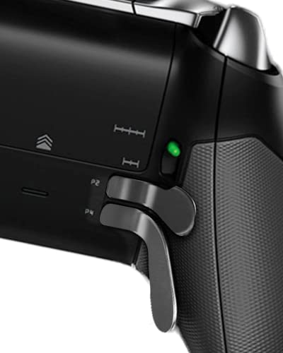 Image of OLCLSS 4 PCS Metal Paddles for Elite Controller, Magnetic Locks Replacement Parts Xbox Accessories Kits for Xbox One Elite, Elite Series 1, Elite Series 2, and Elite 2 Core Controller