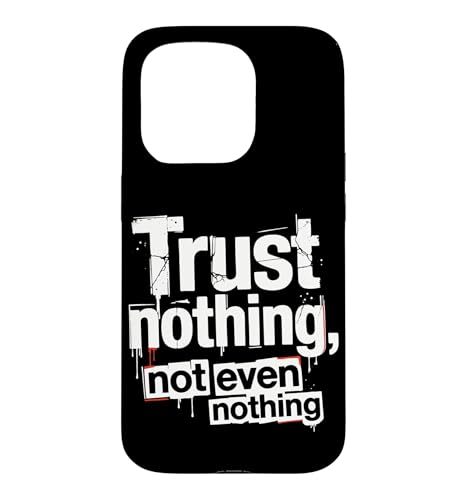 ����ȐM�� Nothing, Not even Nothing �X�}�z�P�[�X iPhone 15 Pro �p