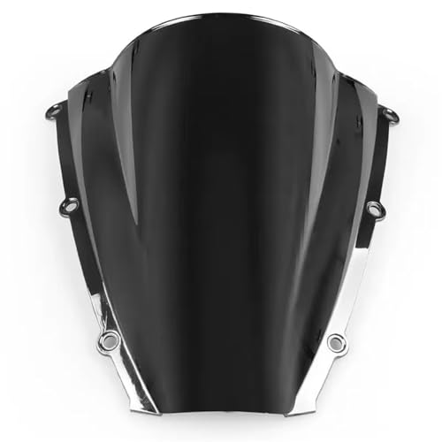 Pare-brise double bulle CBR600RR 03-04 en ABS injecté haute résistance noir