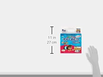 P.one マナーおむつ　中型犬用　男の子　おしっこ用　6パック Amazon.co.jp: P.one 男の子のためのマナーおむつ おしっこ用