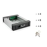 FANTEC BP-T3525 SAS I,II + SATA I,II,III ramka wymienna do dysku twardego 3,5"/2,5" lub SSD w wsunięciu 5,25". Aluminiowa obudowa.