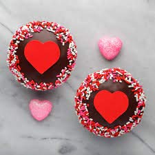 Image of Aromatic Choco Valentine Sprinkle /Jimmies for Cake decorations-200 GMS