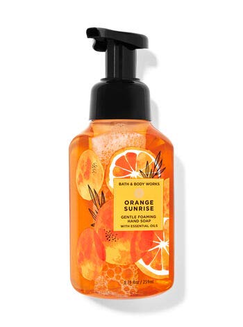 Bath and Body Works Gentle Foaming Hand Soap Set- Watermelon Lemonade, Raspberry Tangerine, Orange Sunrise, Vanilla Coconut & Sunshine & Lemons(Set of 5), 8.75 fl oz /259 mL Each