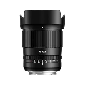 TTARTISAN 75mm F2.0 Camera Lens for Sony E Mount Auto Focus Full Frame Portrait Lens