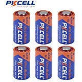 PKCELL 4LR44 GP476A 4A76 PX28A L1325 6V Battery Alkaline for Dog Collar (6pc)