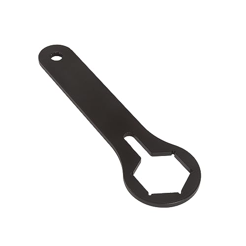 Image of MOTO4U Fork Cap Wrench Dual Chamber,6 Point Wrench,Motorcycle Fork Tool,Motorcycle Fork Wrench,Fork End Tool (Single / 50mm)