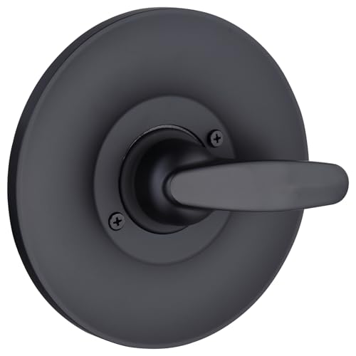 Shower Faucet Handle Trim Kit for Delta Tub and Shower Faucets, Shower Replacement Kit Compatible with Delta Shower Trim Kit, Single-Handle Valve Tub Shower Trim Kit (Matte Black)