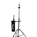 keerpusi Hi-hat Stand with Drum Sticks Holder, Double Braced 3-Leg Adjustable Hi-Hat Cymbal Stand with Smooth Pedal Lightweight (4.5lb)