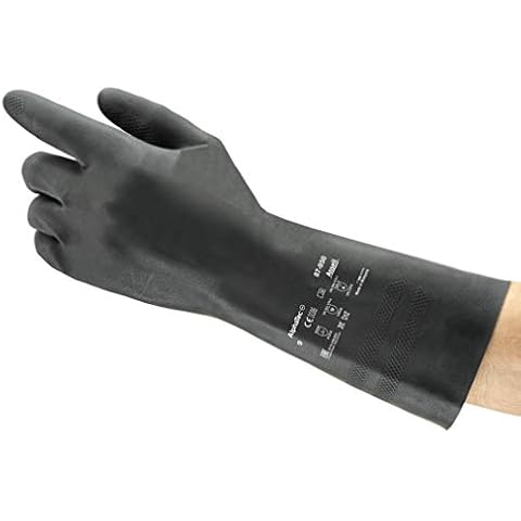 Guante de látex Ansell AlphaTec 87-950 contra químicos Cover