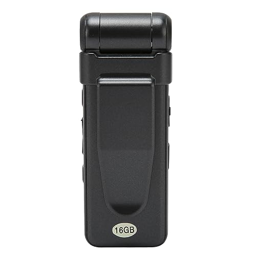 TANIQIACA 16GB HD 1080P Mini Camera with Back Clip and Suction, 180 Degree Rotating Lens, for Sports and Outdoor Activities, Portable and Easy to Use, with