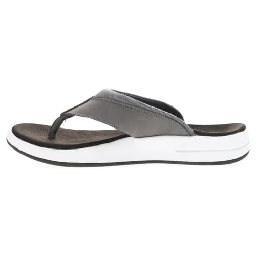 Image of Propet Mens Easton Flip Flops Casual Sandals Casual - Blue