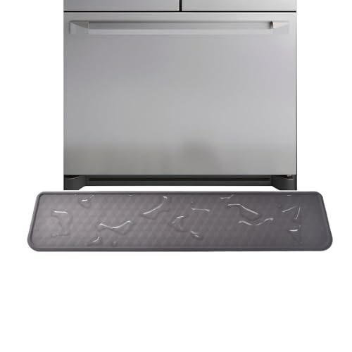 Refrigerator Liners,Drip Tray and Leak Catcher Mat | Drip Proof Portable Washable Non Slip Carpet for Dryer Counter Kitchen Clos