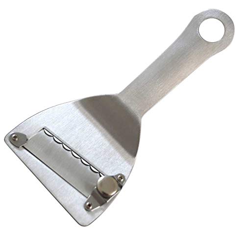 Casiz - Grattugia per limoni, grattugia per formaggio in acciaio inox, lama affilata in acciaio inox 18/8, manico morbido in TPR per zenzero, aglio, noce moscata, cioccolato, verdure, frutta