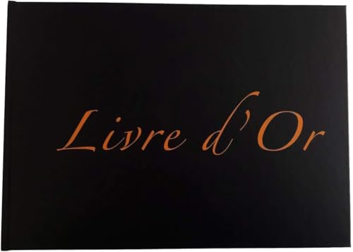 Livre d'or A4 paysage UTTSCHEID pour éviter les ratures avec 100 pages