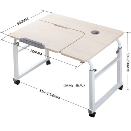 Poste de travail informatique mobile et table médicale réglable King Size