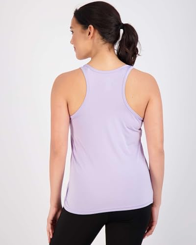 Image of Real Essentials 5-Pack Women's Racerback Tank Top Dry-Fit Athletic Performance Yoga Activewear (Available in Plus Size)