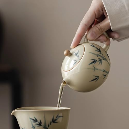Théière Xishi artisanale avec tasses le coffret cadeau idéal