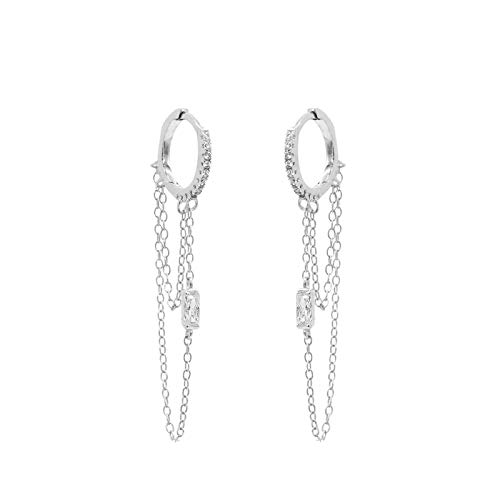 Créoles en argent sterling 925 pour illuminer votre style vestimentaire de bureau