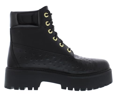 Image of Timberland Stone Street 6 Inch Lace Waterproof Leather Boot Womens Shoes