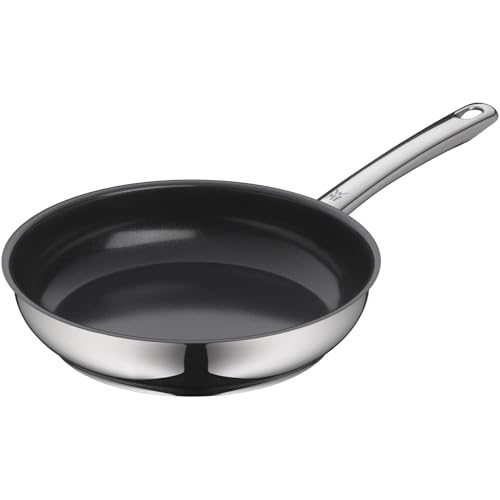 Foto von WMF Devil Pfannenset 2-teilig, Bratpfanne Induktion 24, 28 cm, Cromargan Edelstahl beschichtet, Keramikbeschichtung, backofenfest