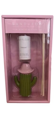 Difusor con varillas Sand + Fog Cactus aroma Teakwood 90 ml miniatura 1