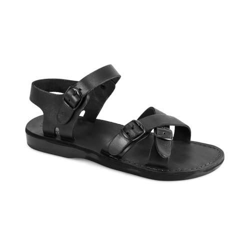 James - Leather Adjustable Sandal - Mens Sandals