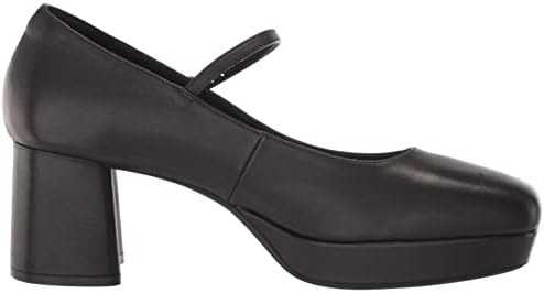 Aerosoles Women's Shannon Platform, Black Leather, 7 | Image 5