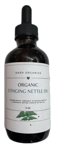 Organic Stinging Nettle Oil | 2 oz | Powerful natural haircare oil | Strengthening Hair Care for All Hair Types