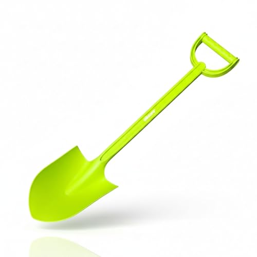 alldoro 60157 XXL Pala appuntita attrezzi da giardino per bambini sabbiera spiaggia in plastica 63 cm di lunghezza