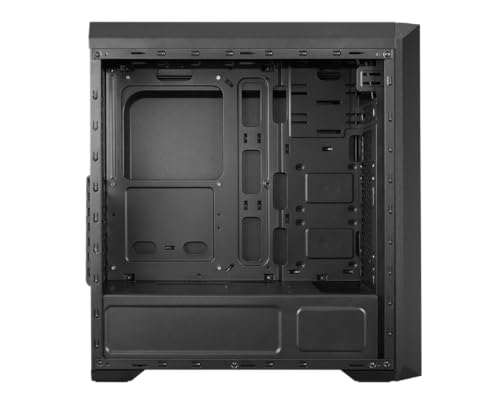 Gabinete Cougar MX350 RGB Mid Tower para PC Gaming con panel frontal y lateral de vidrio templado, compatible con Mini ITX, Micro ATX y ATX, ventiladores ARGB 120mm preinstalados, gestión de cables - Negro miniatura 3