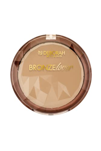 Deborah Milano - Bronze Lover Terra Abbronzante Lunga Tenuta, n. 02 Sunkissed, Effetto Mat, Riscalda il Colorito, 9 gr