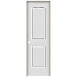 National Door Company ZZ365035R Solid Core, Molded, 2-Panel Archtop, Right Hand, Prehung Interior Single Door, 24' x 80' on 6-9/16' Jamb, MDF