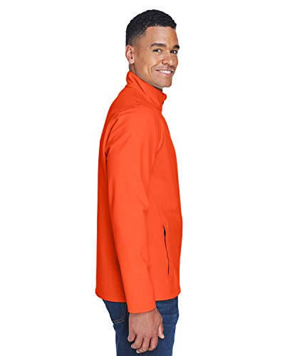 Team 365 Men's Leader Soft Shell Jacket M SPORT ORANGE3