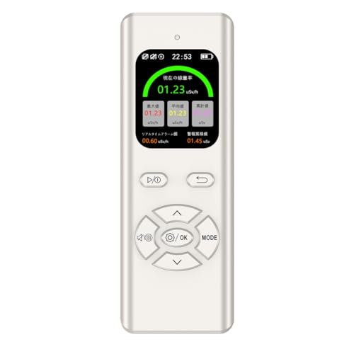 casstaly Geiger Counter Radiation Detector Waterproof Nuclear X-Ray Beta Gamma Radioactivity Detector for Nuclear Wastewater B