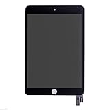 LCD Display Digitizer Touch Screen Panel Lens Assembly for iPad Mini 4 A1538 A1550 (Black)
