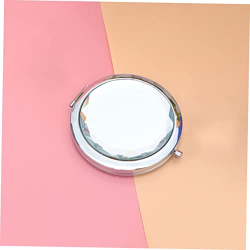 Miroir de voyage extérieur compact pour retouches nomades