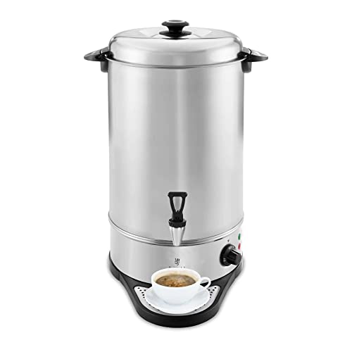 Produktfoto von Royal Catering RCWK 16A Glühweinkocher Heißgetränkeautomat 16 L - 17,5 L 2200 W Edelstahl Abtropfschale Teemaschine&hellip;