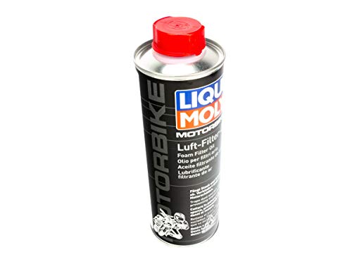 LIQUI MOLY Motorbike Luftfilteröl | 500 ml | Motorradpflege | Art.-Nr.: 1625, Schwarz