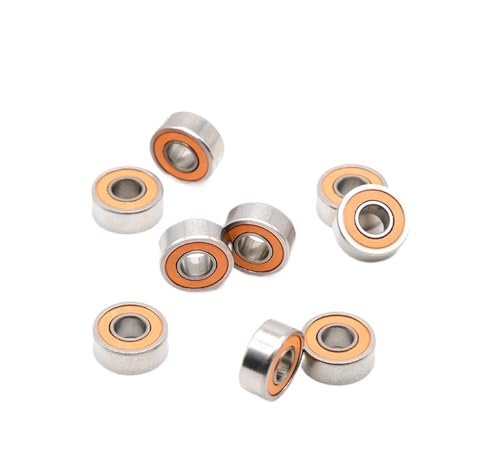 Roulement céramique hybride 4x10x4mm étanche pour haute vitesse