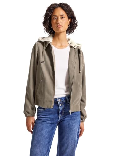 Blouson à capuche femme Street One 2116766 veste stretch contre le vent frais